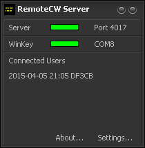 RemoteCW Server