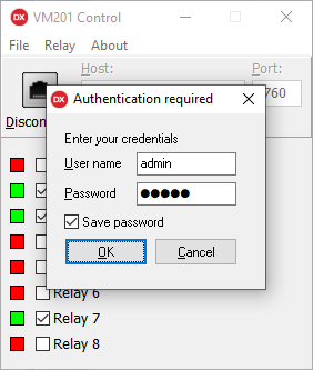 VM201 Authentication