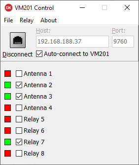 VM201 Control